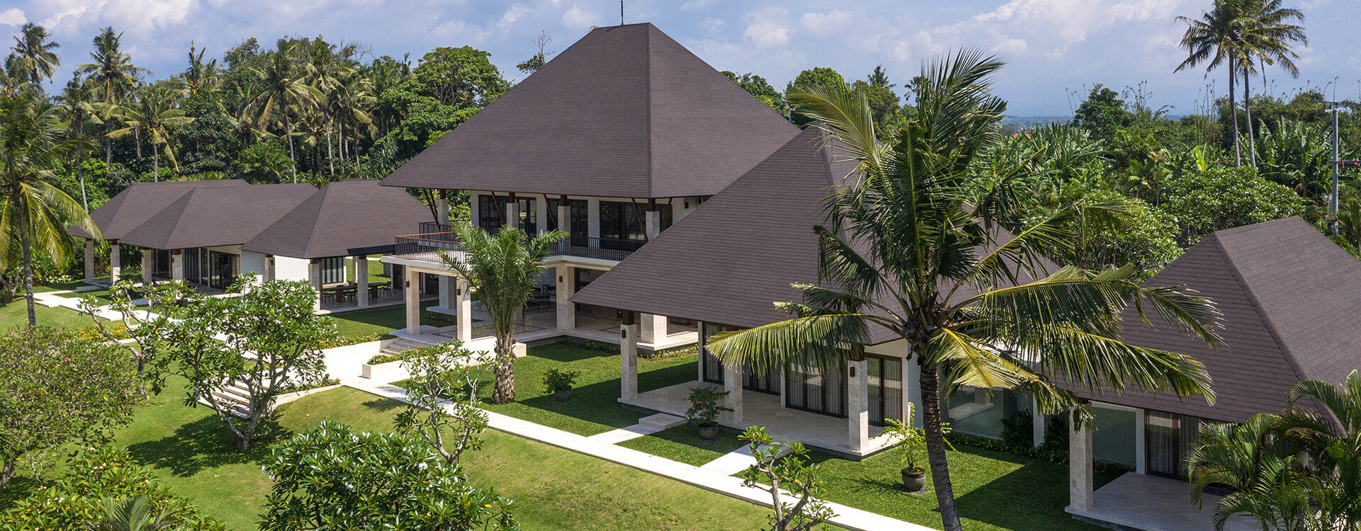 Villa Kailasha - main villa facade